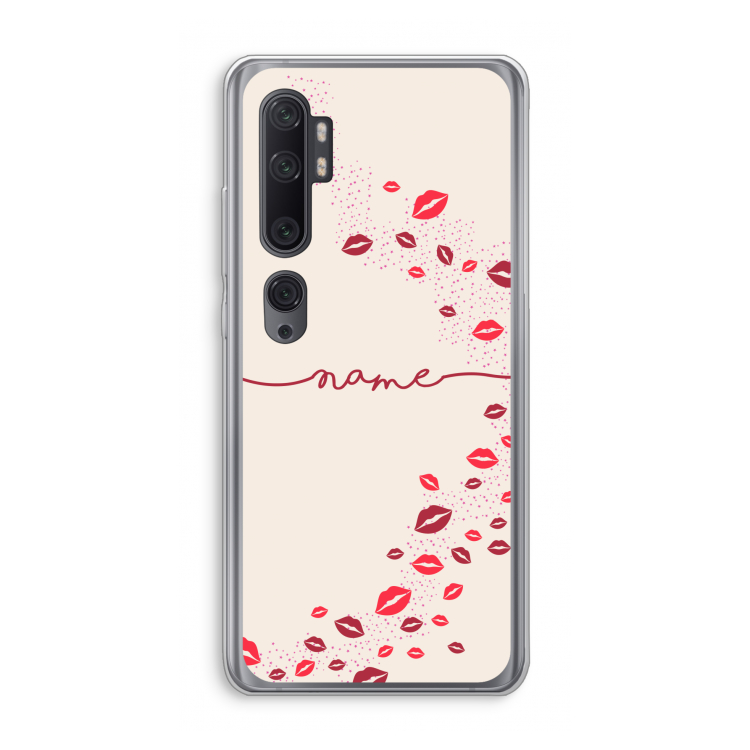 Kusjes: Xiaomi Mi Note 10 Pro Transparant Hoesje