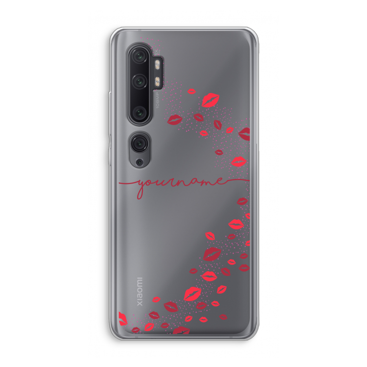 Kusjes: Xiaomi Mi Note 10 Pro Transparant Hoesje