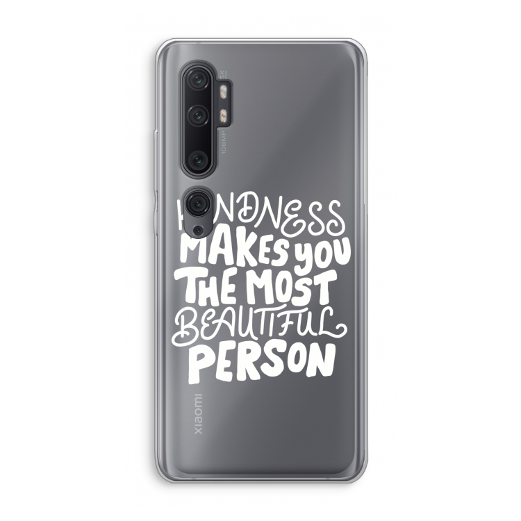 The prettiest: Xiaomi Mi Note 10 Pro Transparant Hoesje