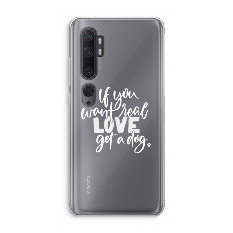 Partner in crime: Xiaomi Mi Note 10 Pro Transparant Hoesje