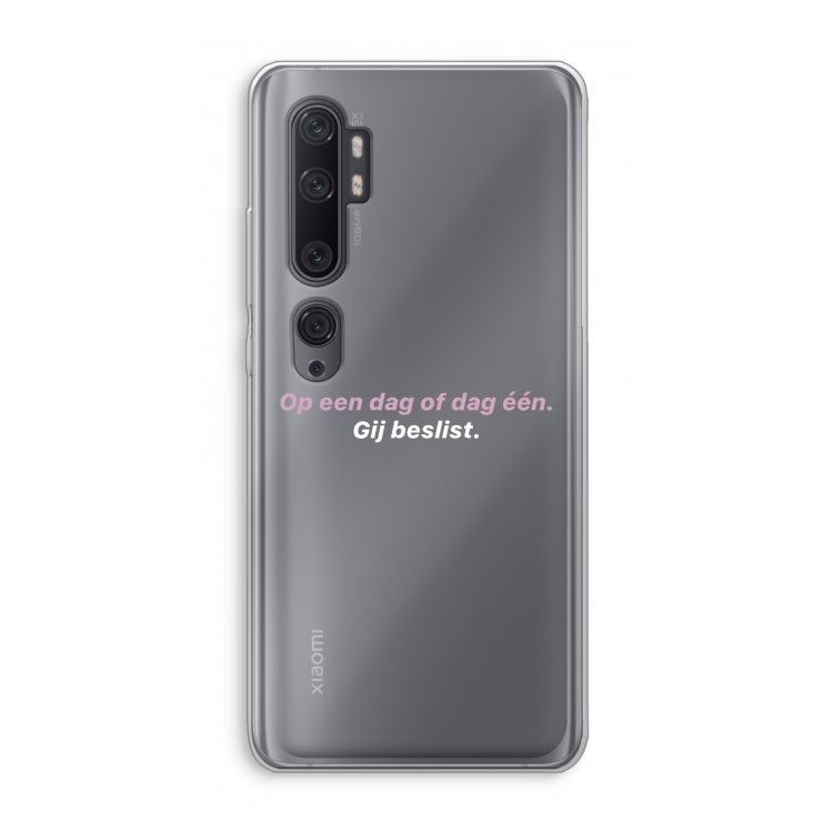 gij beslist: Xiaomi Mi Note 10 Pro Transparant Hoesje