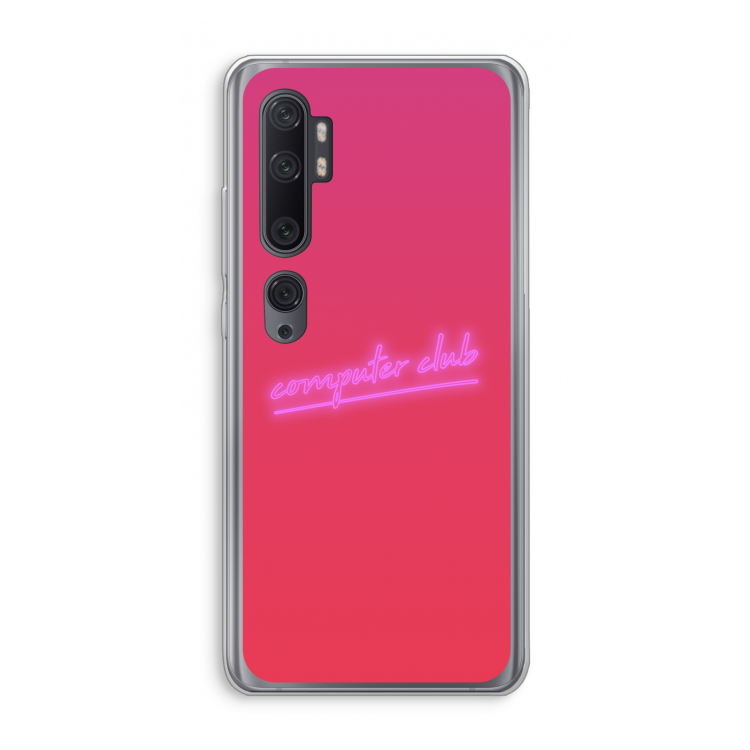 Vice Glow: Xiaomi Mi Note 10 Pro Transparant Hoesje