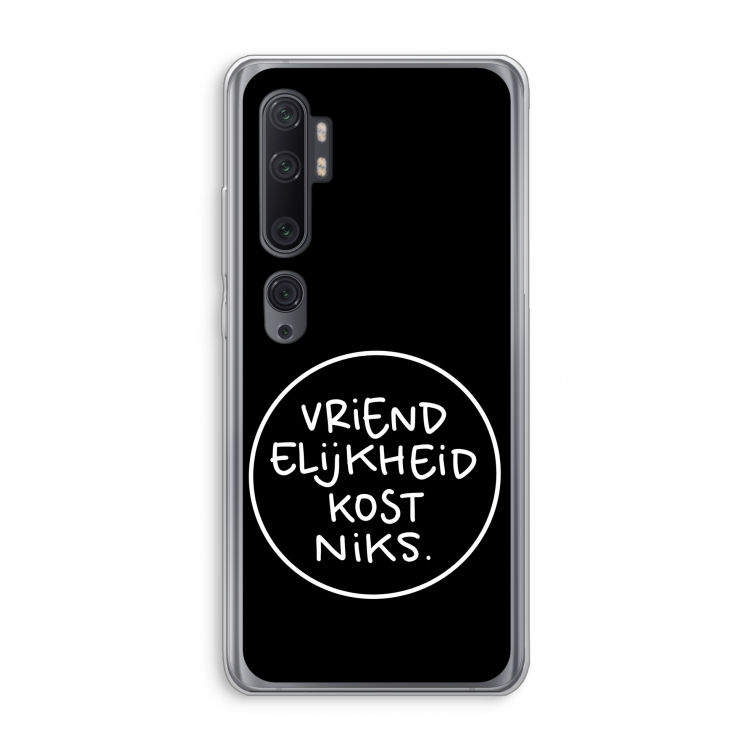 Vriendelijkheid: Xiaomi Mi Note 10 Pro Transparant Hoesje