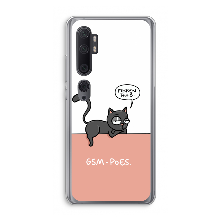 GSM poes: Xiaomi Mi Note 10 Pro Transparant Hoesje