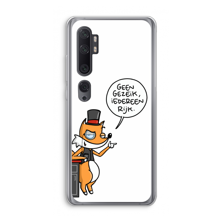 Geen Gezeik: Xiaomi Mi Note 10 Pro Transparant Hoesje