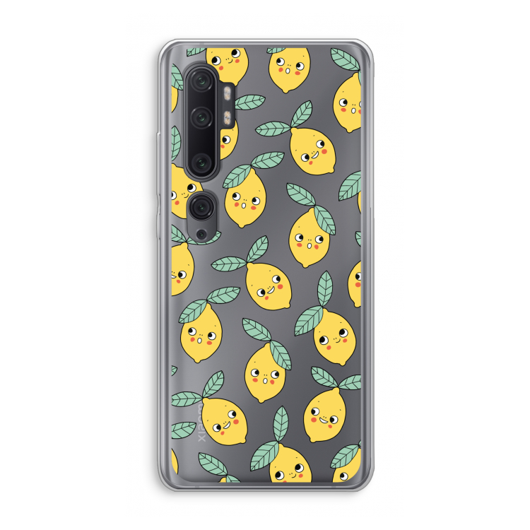 Citroenen: Xiaomi Mi Note 10 Pro Transparant Hoesje