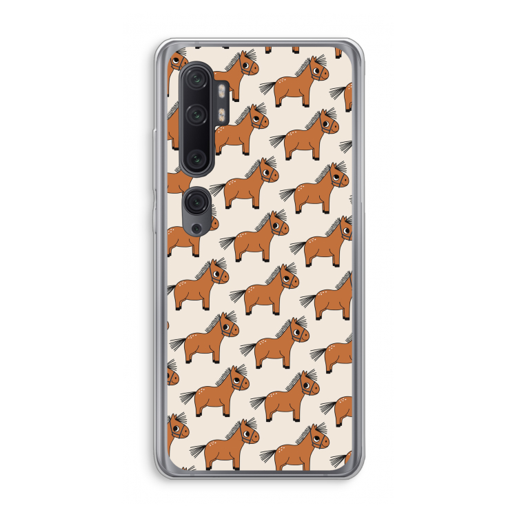 Pony: Xiaomi Mi Note 10 Pro Transparant Hoesje