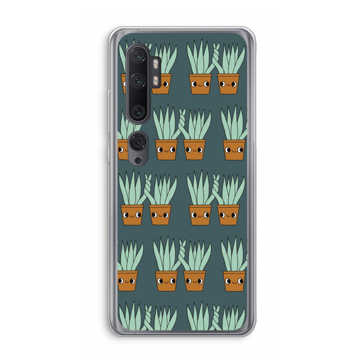 Sansevieria: Xiaomi Mi Note 10 Pro Transparant Hoesje