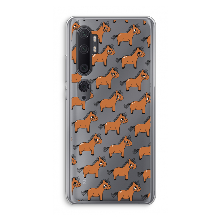 Pony: Xiaomi Mi Note 10 Pro Transparant Hoesje