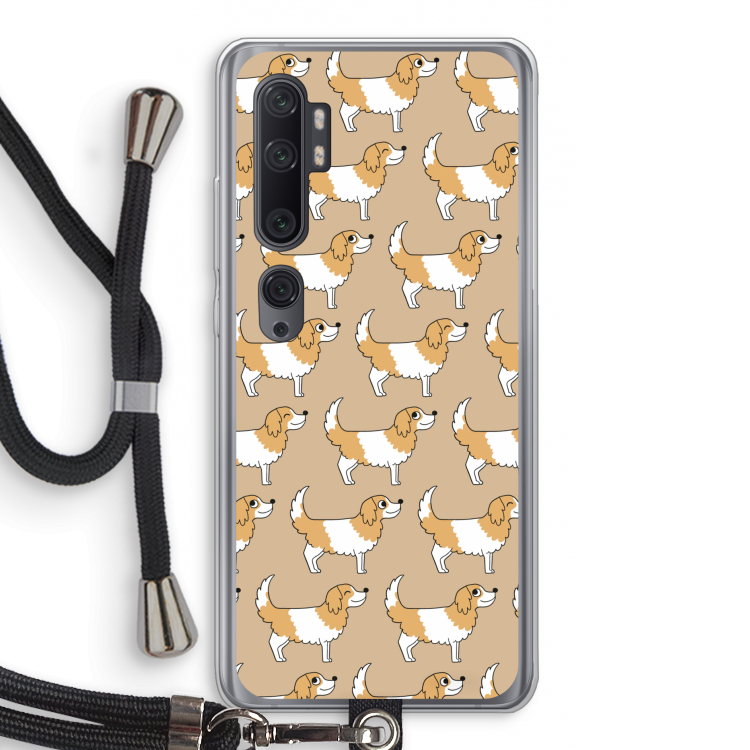 Doggy: Xiaomi Mi Note 10 Pro Transparant Hoesje met koord