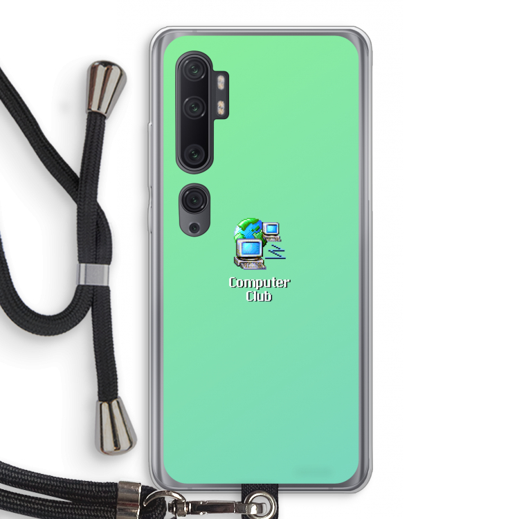 Win98: Xiaomi Mi Note 10 Pro Transparant Hoesje met koord
