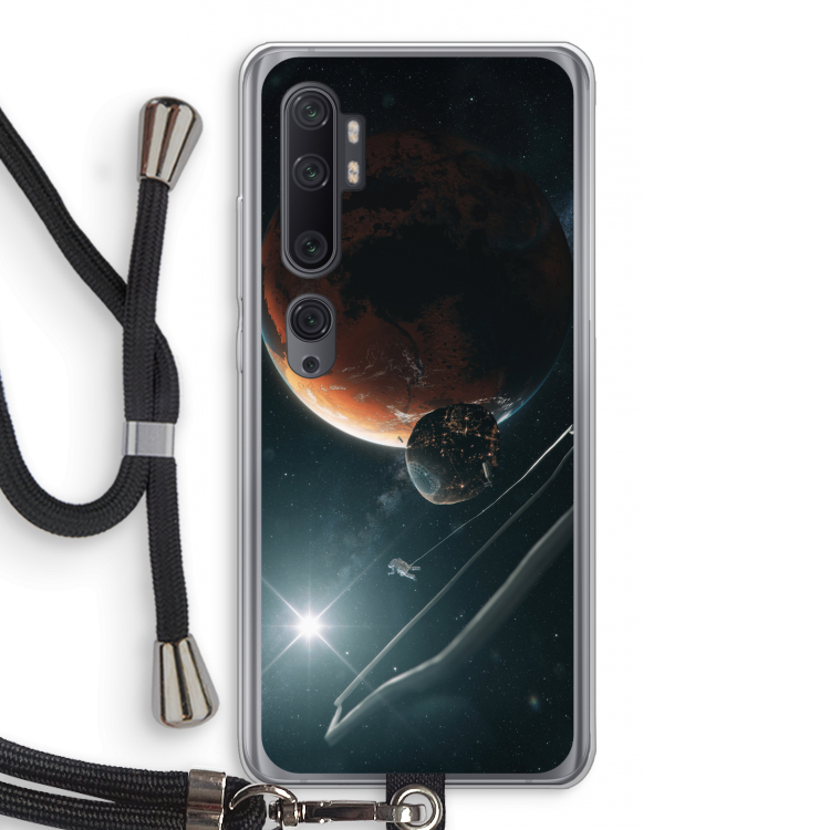 Mars Renaissance: Xiaomi Mi Note 10 Pro Transparant Hoesje met koord