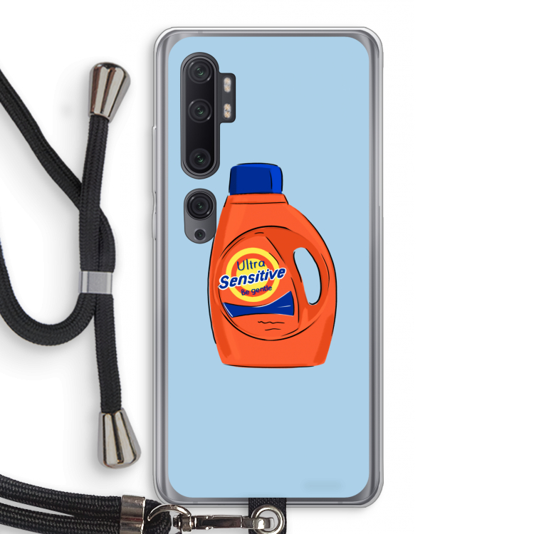 Ultra Sensitive: Xiaomi Mi Note 10 Pro Transparant Hoesje met koord