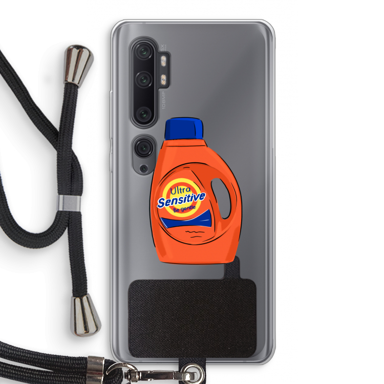 Ultra Sensitive: Xiaomi Mi Note 10 Pro Transparant Hoesje met koord