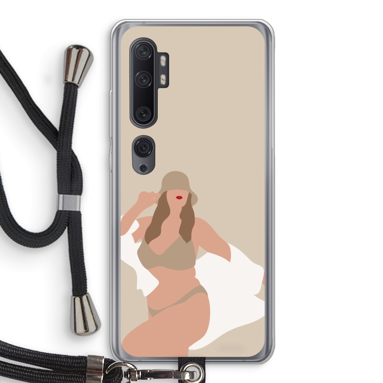One of a kind: Xiaomi Mi Note 10 Pro Transparant Hoesje met koord