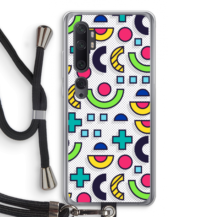 8-bit N°6: Xiaomi Mi Note 10 Pro Transparant Hoesje met koord