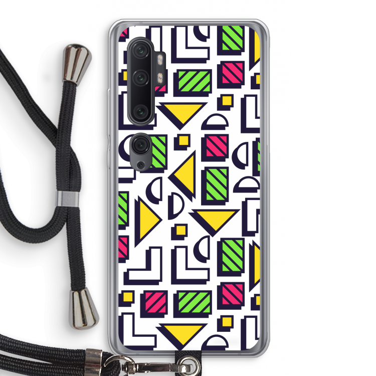 8-bit N°4: Xiaomi Mi Note 10 Pro Transparant Hoesje met koord