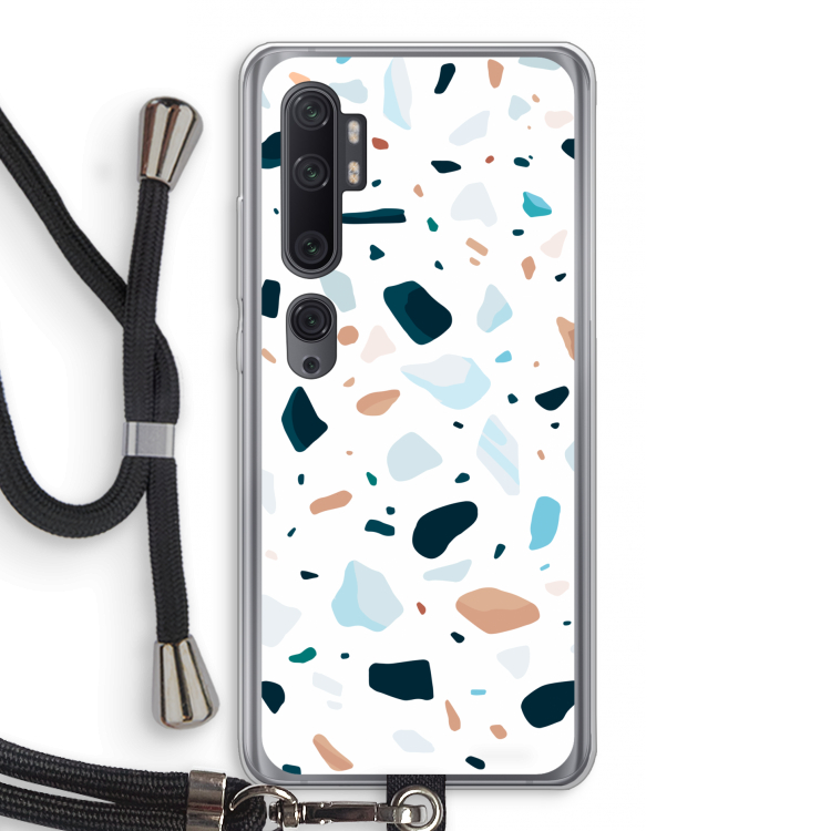 Terrazzo N°13: Xiaomi Mi Note 10 Pro Transparant Hoesje met koord