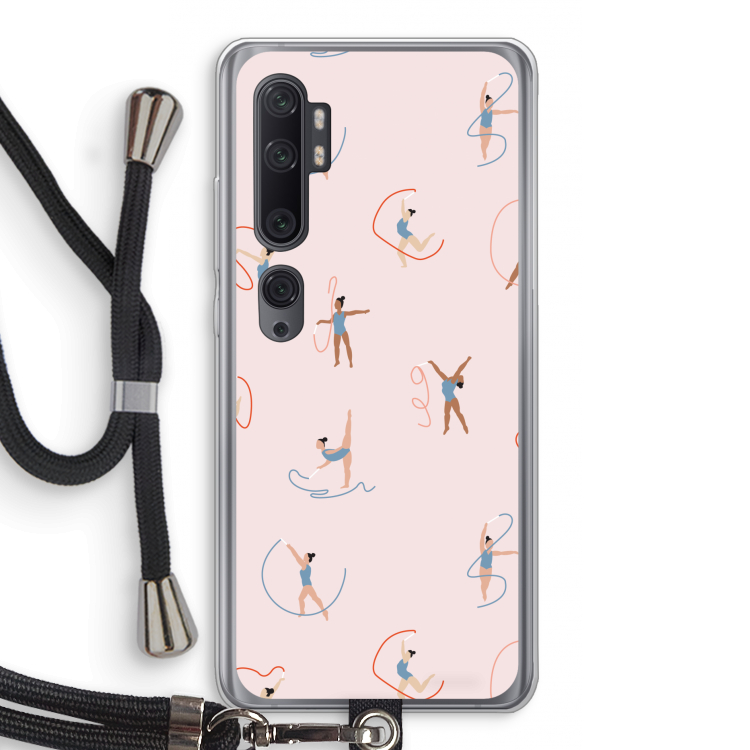 Dancing #3: Xiaomi Mi Note 10 Pro Transparant Hoesje met koord