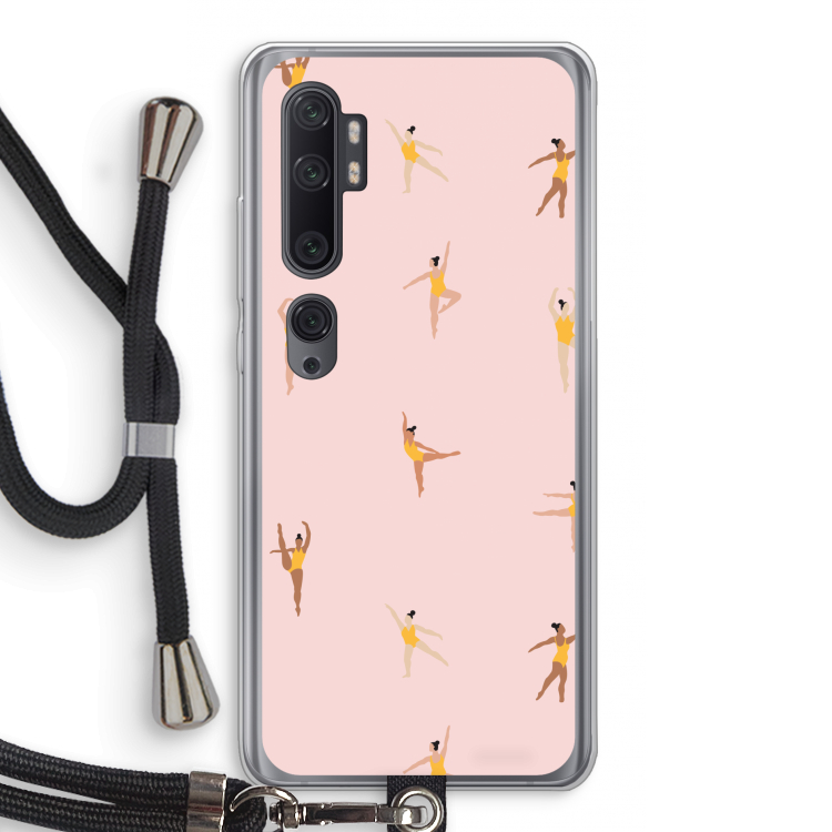 Dans #2: Xiaomi Mi Note 10 Pro Transparant Hoesje met koord