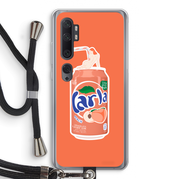 S(peach)less: Xiaomi Mi Note 10 Pro Transparant Hoesje met koord