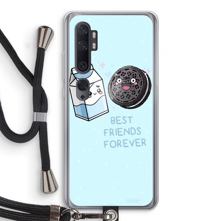 Best Friend Forever: Xiaomi Mi Note 10 Pro Transparant Hoesje met koord