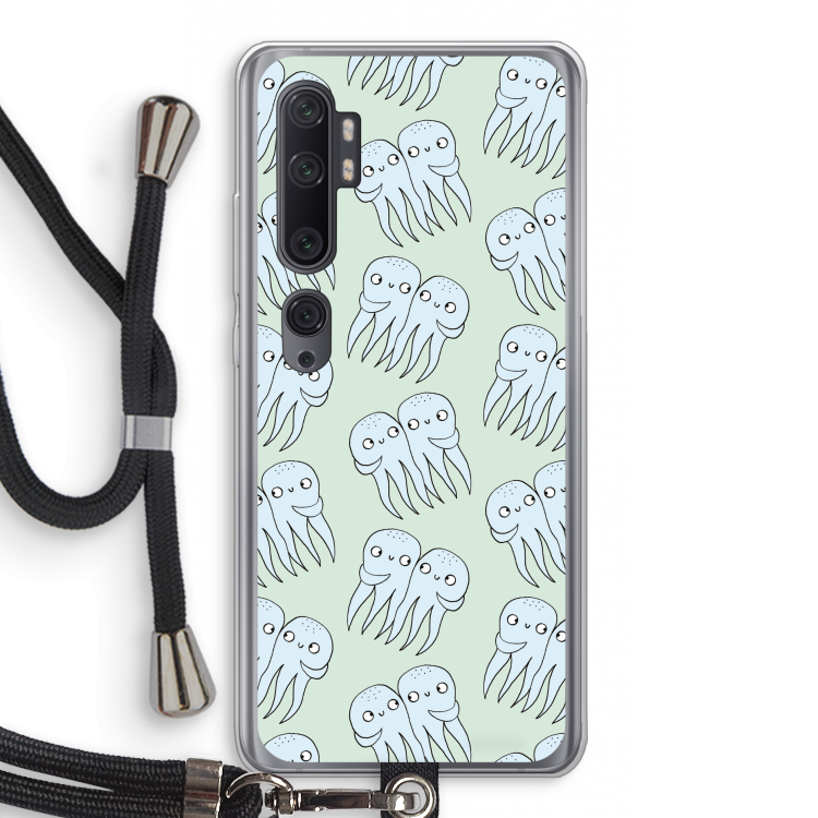 Octopussen: Xiaomi Mi Note 10 Pro Transparant Hoesje met koord