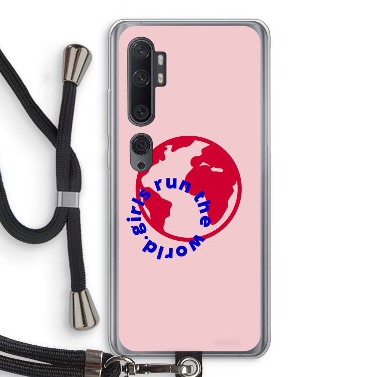 Run The World: Xiaomi Mi Note 10 Pro Transparant Hoesje met koord