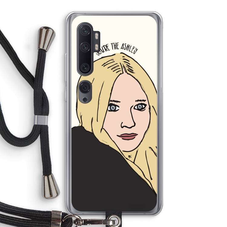 Ashley: Xiaomi Mi Note 10 Pro Transparant Hoesje met koord