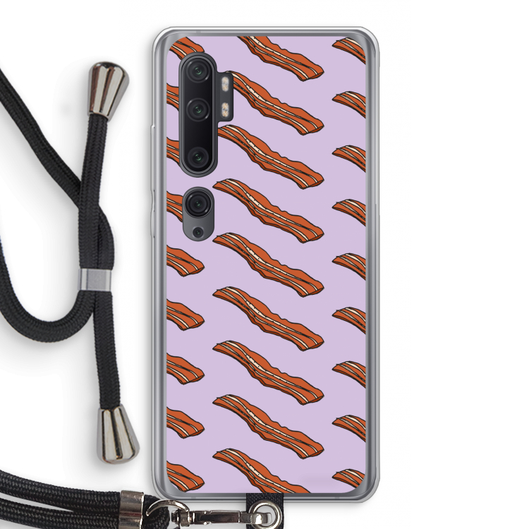 Bacon to my eggs #2: Xiaomi Mi Note 10 Pro Transparant Hoesje met koord