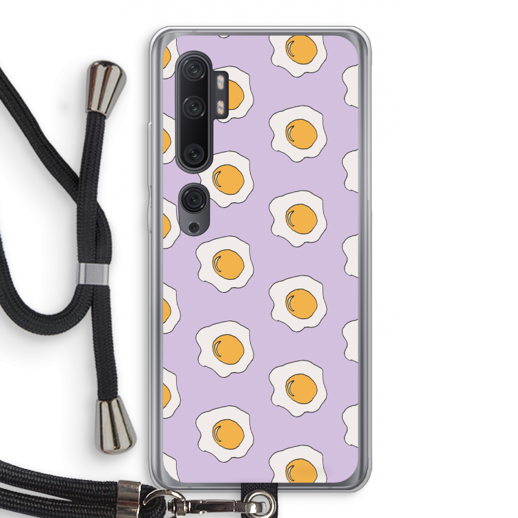Bacon to my eggs #1: Xiaomi Mi Note 10 Pro Transparant Hoesje met koord