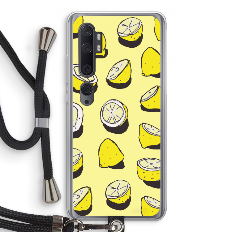 When Life Gives You Lemons...: Xiaomi Mi Note 10 Pro Transparant Hoesje met koord