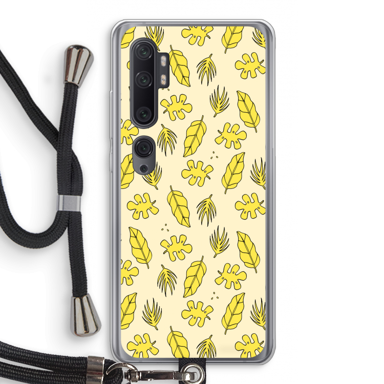 Herfst: Xiaomi Mi Note 10 Pro Transparant Hoesje met koord