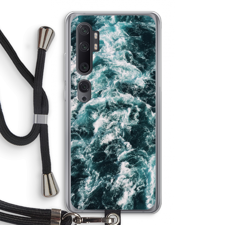 Zee golf: Xiaomi Mi Note 10 Pro Transparant Hoesje met koord