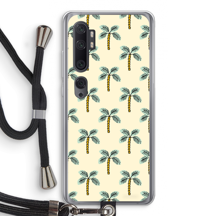 Paradise: Xiaomi Mi Note 10 Pro Transparant Hoesje met koord