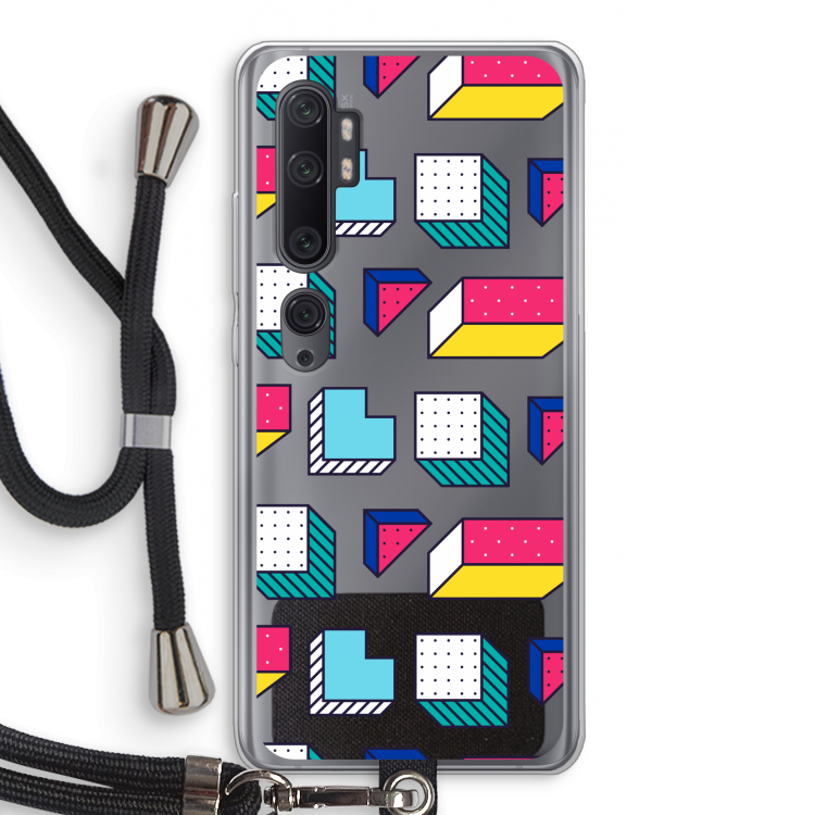 8-bit N°7: Xiaomi Mi Note 10 Pro Transparant Hoesje met koord