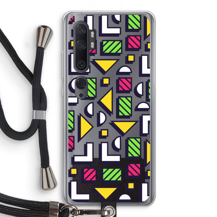8-bit N°4: Xiaomi Mi Note 10 Pro Transparant Hoesje met koord