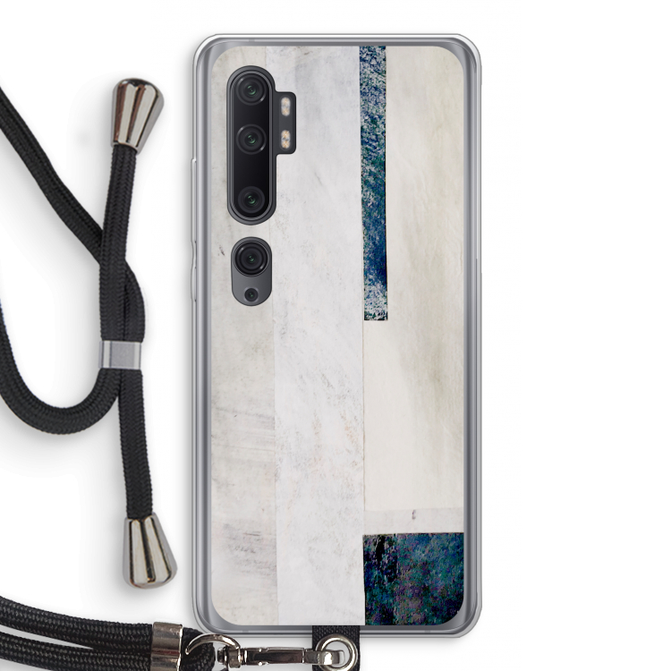 Meet you there: Xiaomi Mi Note 10 Pro Transparant Hoesje met koord