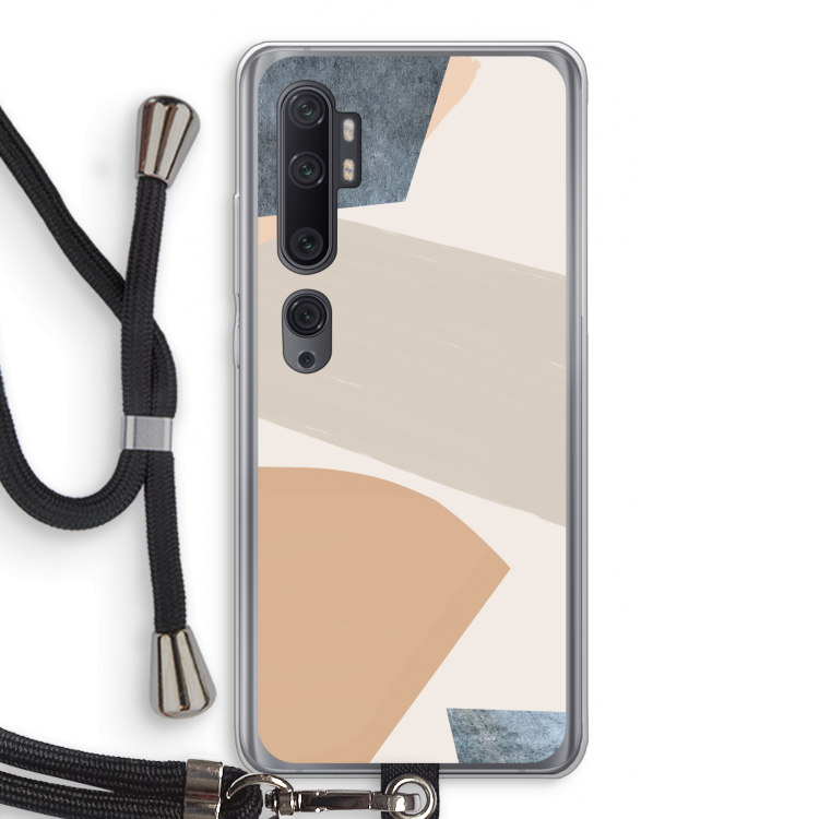 Formo: Xiaomi Mi Note 10 Pro Transparant Hoesje met koord