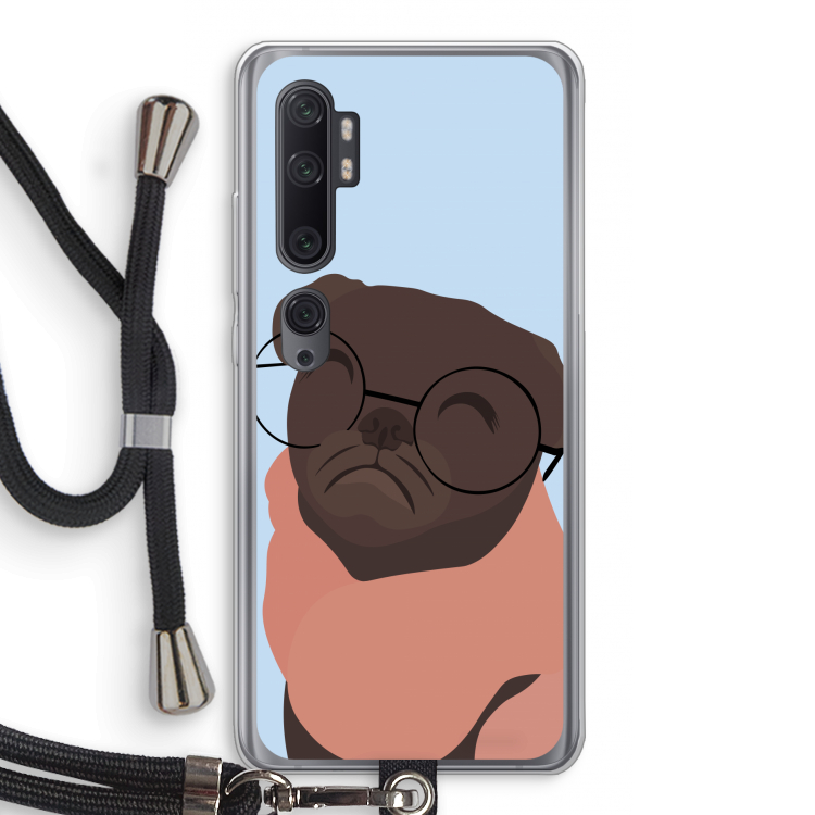 Ludo: Xiaomi Mi Note 10 Pro Transparant Hoesje met koord