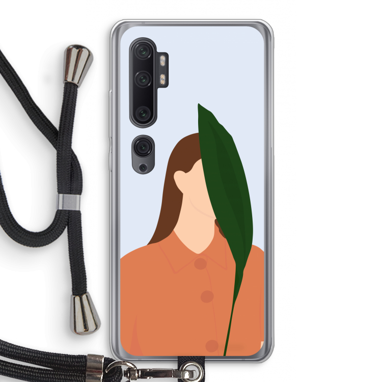 Leaf: Xiaomi Mi Note 10 Pro Transparant Hoesje met koord
