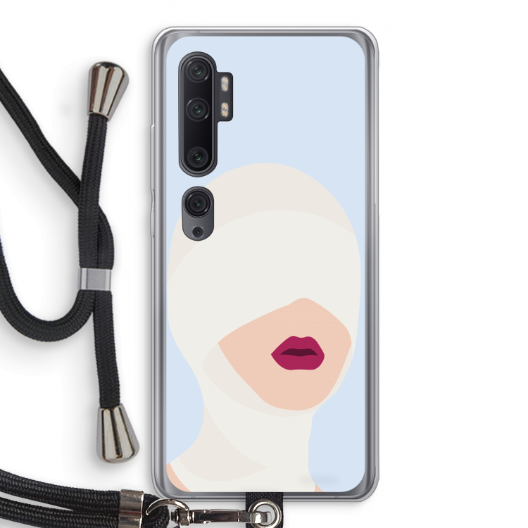Incognito: Xiaomi Mi Note 10 Pro Transparant Hoesje met koord