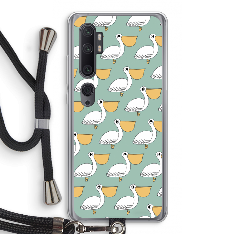 Pelican: Xiaomi Mi Note 10 Pro Transparant Hoesje met koord