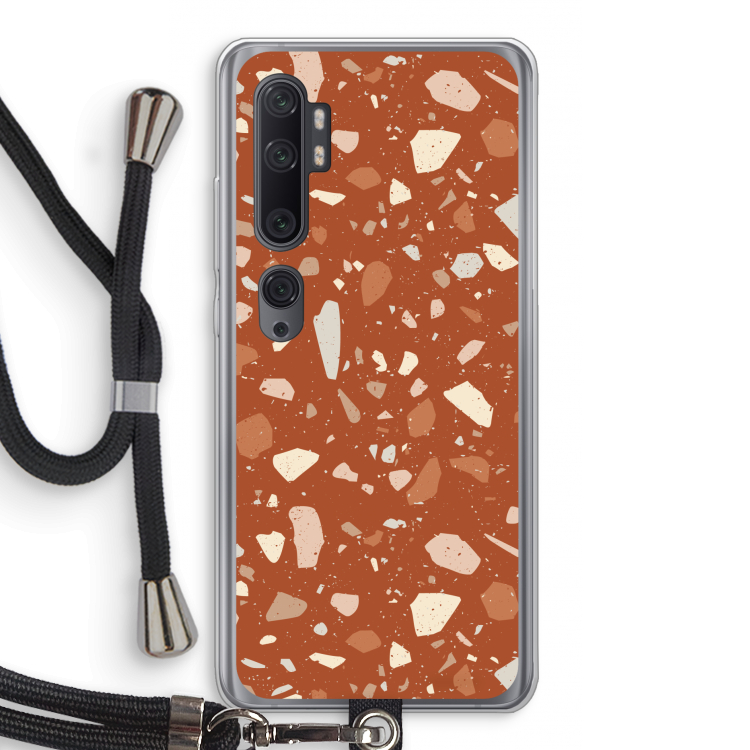 Terrazzo N°22: Xiaomi Mi Note 10 Pro Transparant Hoesje met koord