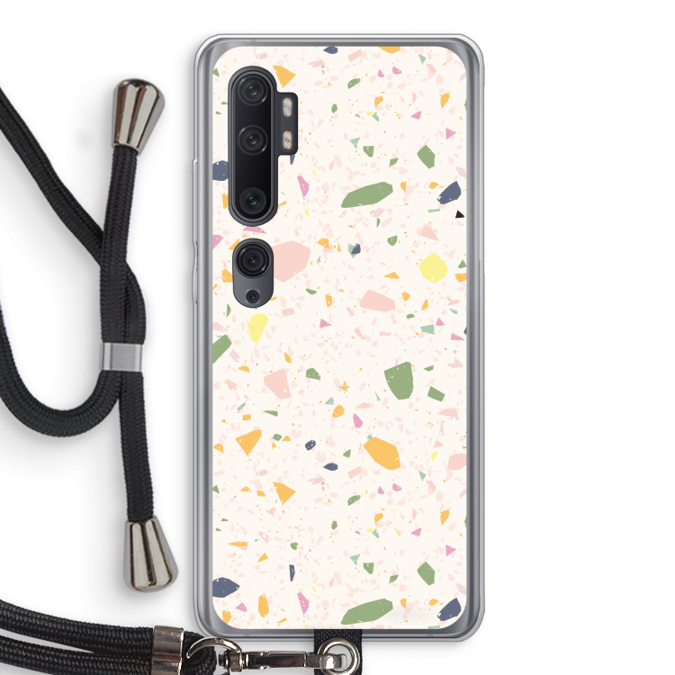 Terrazzo N°21: Xiaomi Mi Note 10 Pro Transparant Hoesje met koord