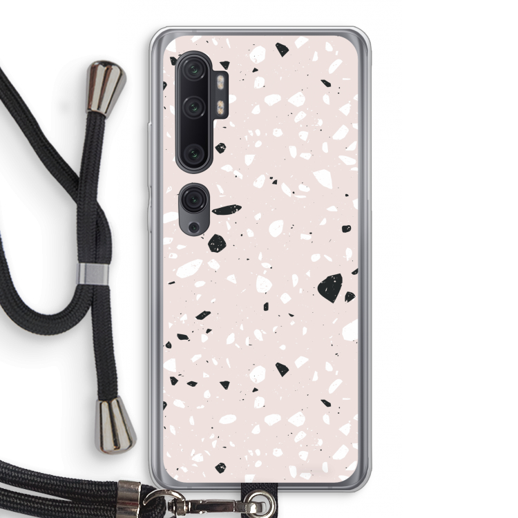 Terrazzo N°20: Xiaomi Mi Note 10 Pro Transparant Hoesje met koord