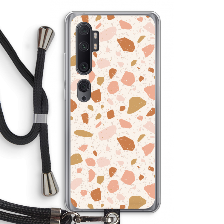 Terrazzo N°18: Xiaomi Mi Note 10 Pro Transparant Hoesje met koord