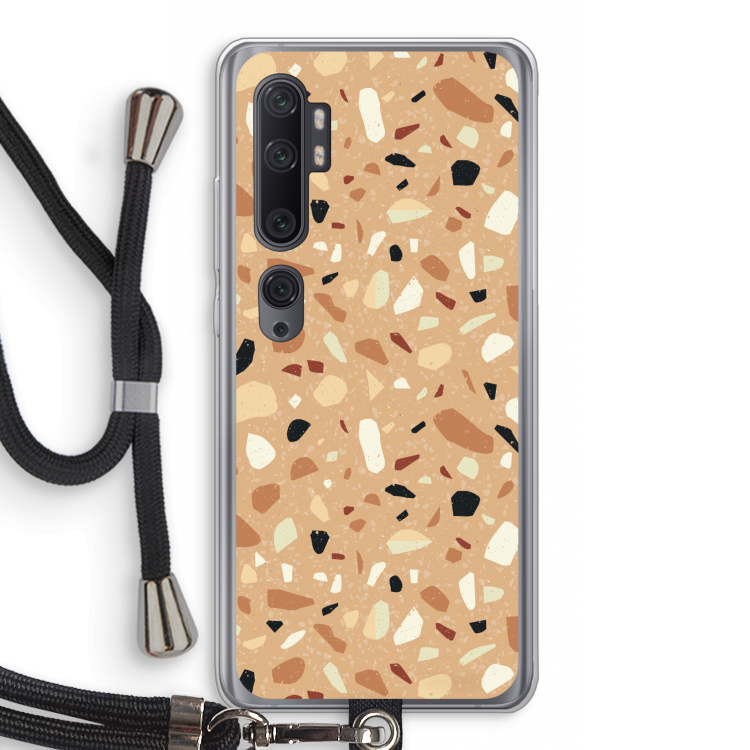Terrazzo N°17: Xiaomi Mi Note 10 Pro Transparant Hoesje met koord