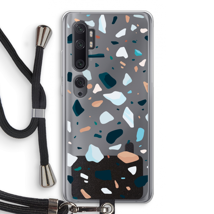 Terrazzo N°13: Xiaomi Mi Note 10 Pro Transparant Hoesje met koord