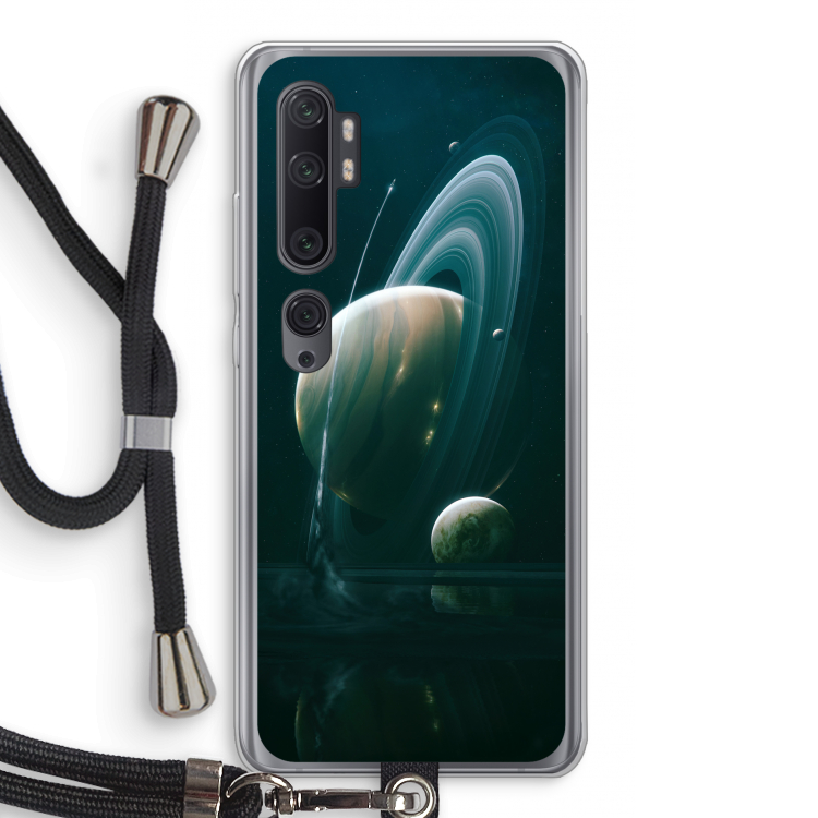 Mercurius: Xiaomi Mi Note 10 Pro Transparant Hoesje met koord